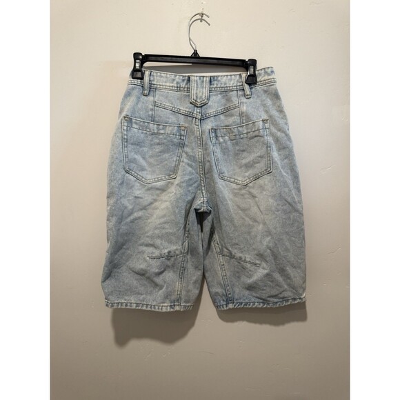 Rise Supply Co. Light Wash Dad Jorts Women’s Size 7 - Picture 4 of 7